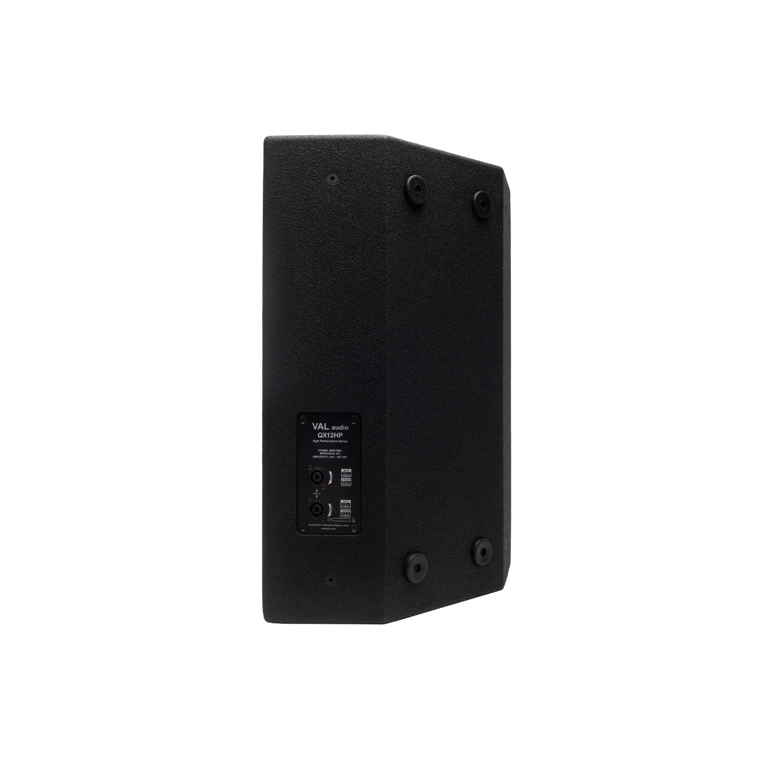 Val Audio QX12HP — rear panel